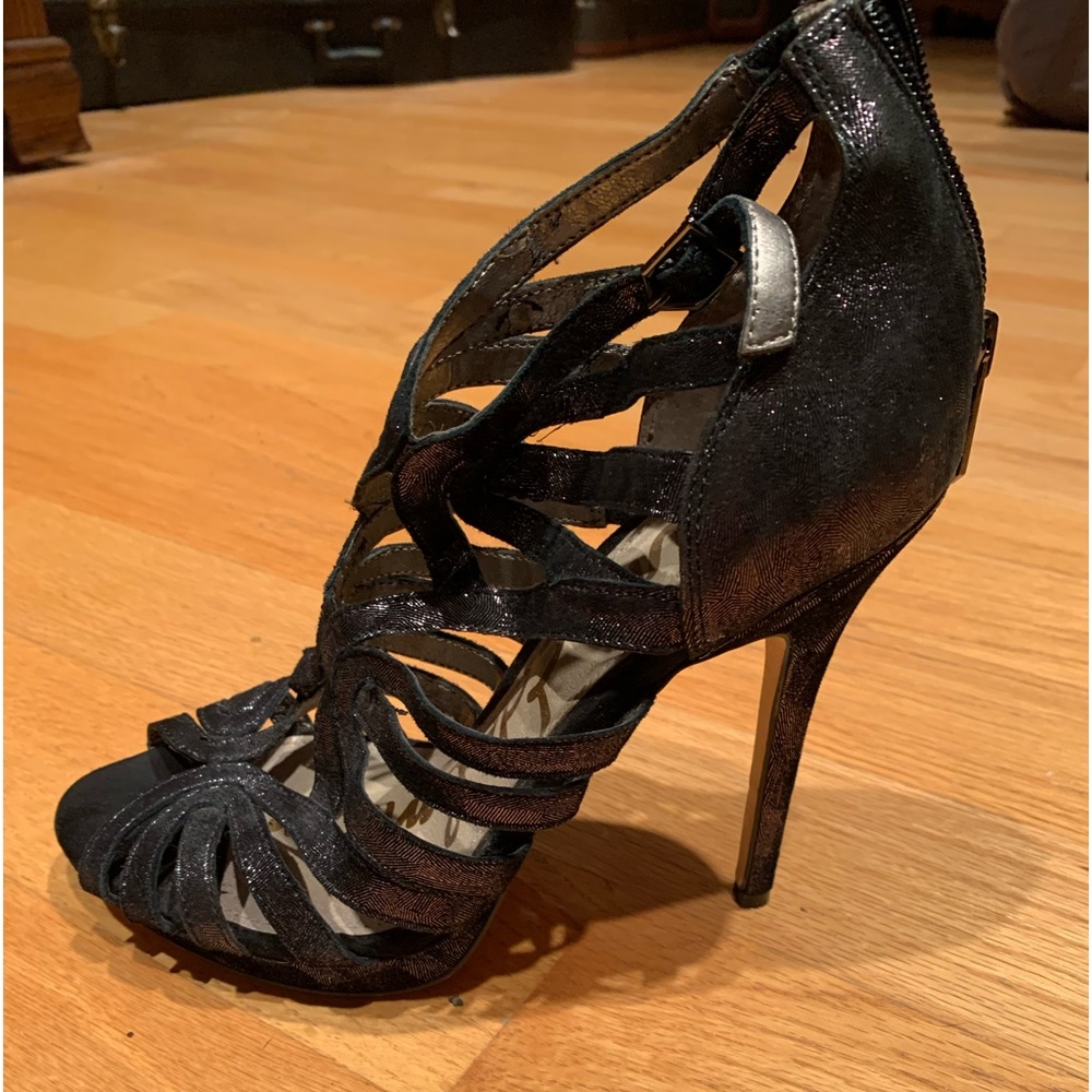 Women’s 7.5 Sam Edelman black high heels